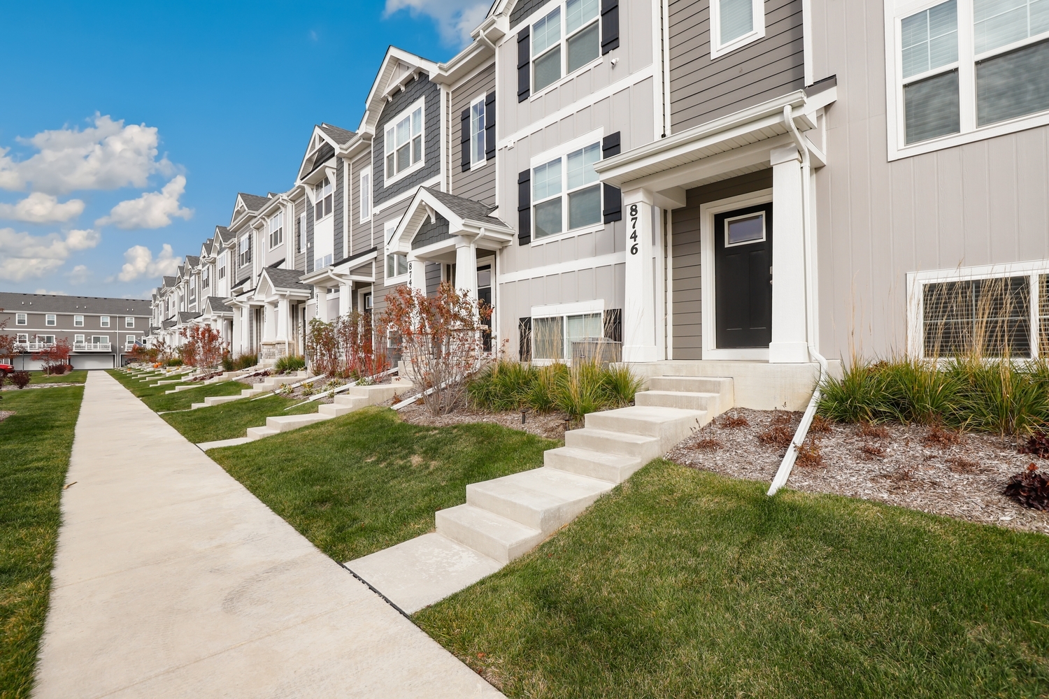8746 Clover Lane St. John, IN 46373 - Photo 2 of 31 a view of a building with a yard