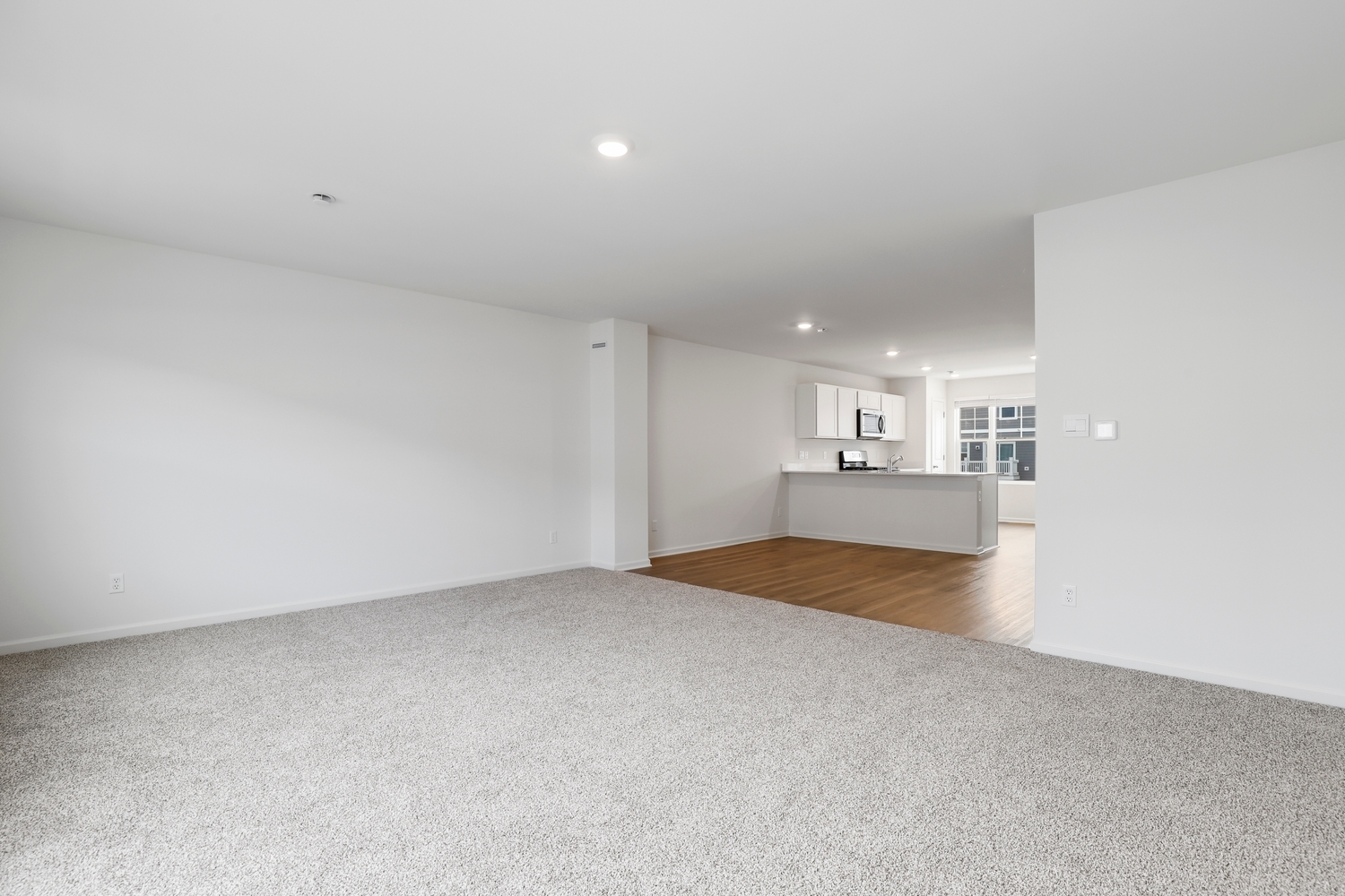 8746 Clover Lane St. John, IN 46373 - Photo 8 of 31 a view of empty room with wooden floor