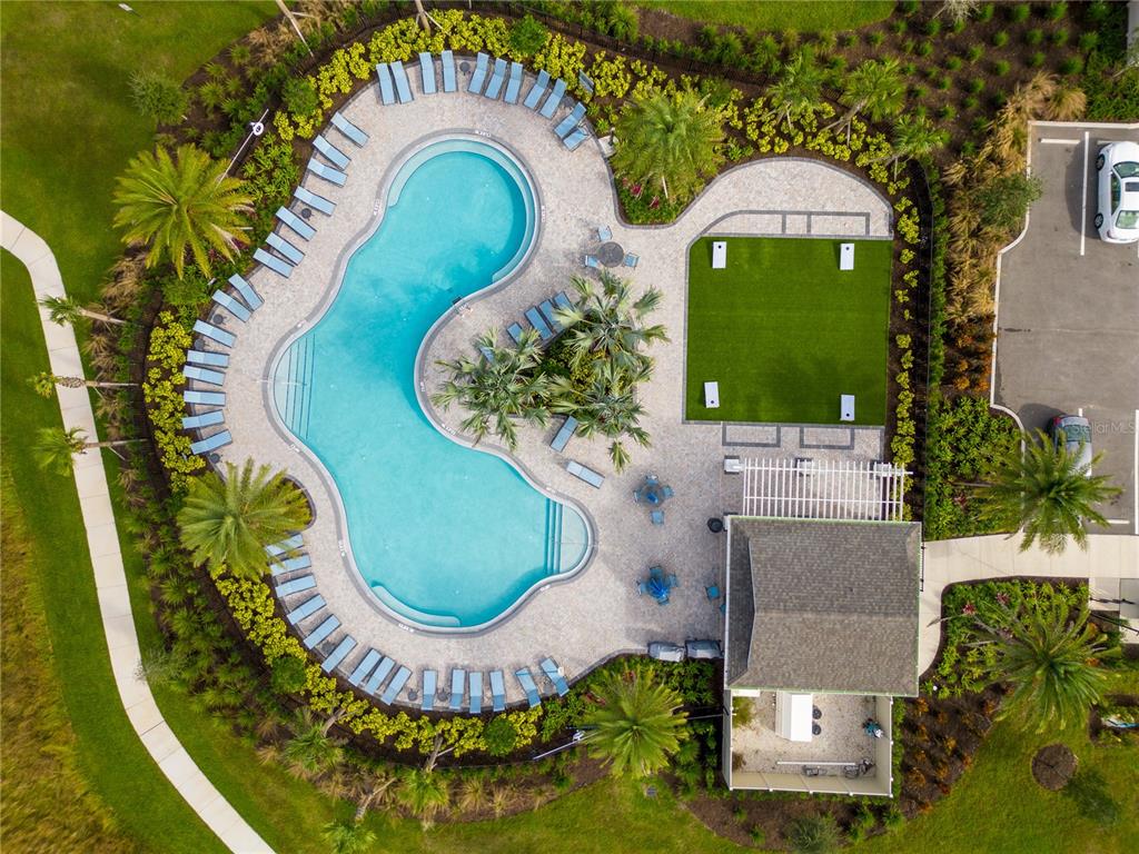 2415 Paravane Way Wesley Chapel, FL 33543 - Photo 19 of 23 an aerial view of a house