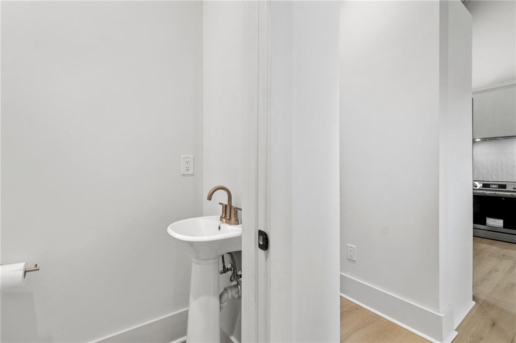 5388 Monument Road Jasper, GA 30143 - Photo 10 of 45 a bathroom with a sink and a mirror