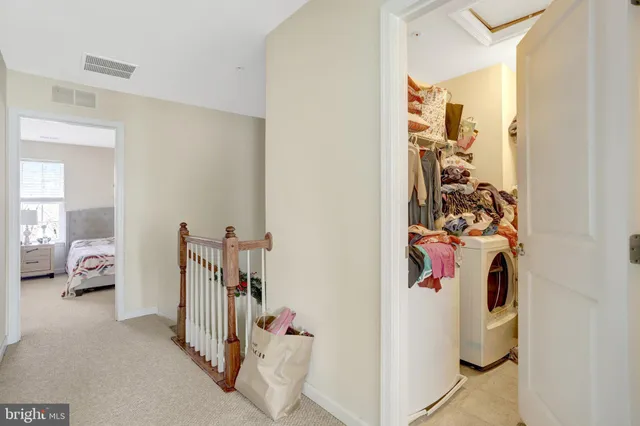 front view of a building with a street