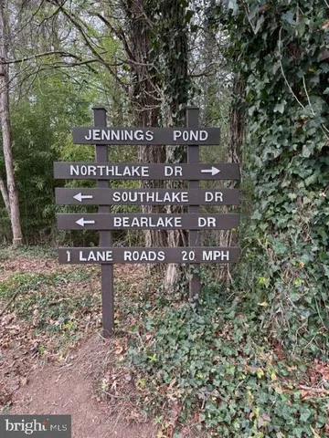 a sign on the side of a road