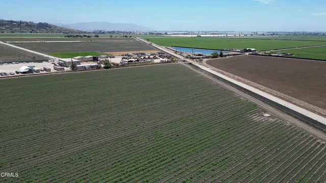 a view of a lake with a city view