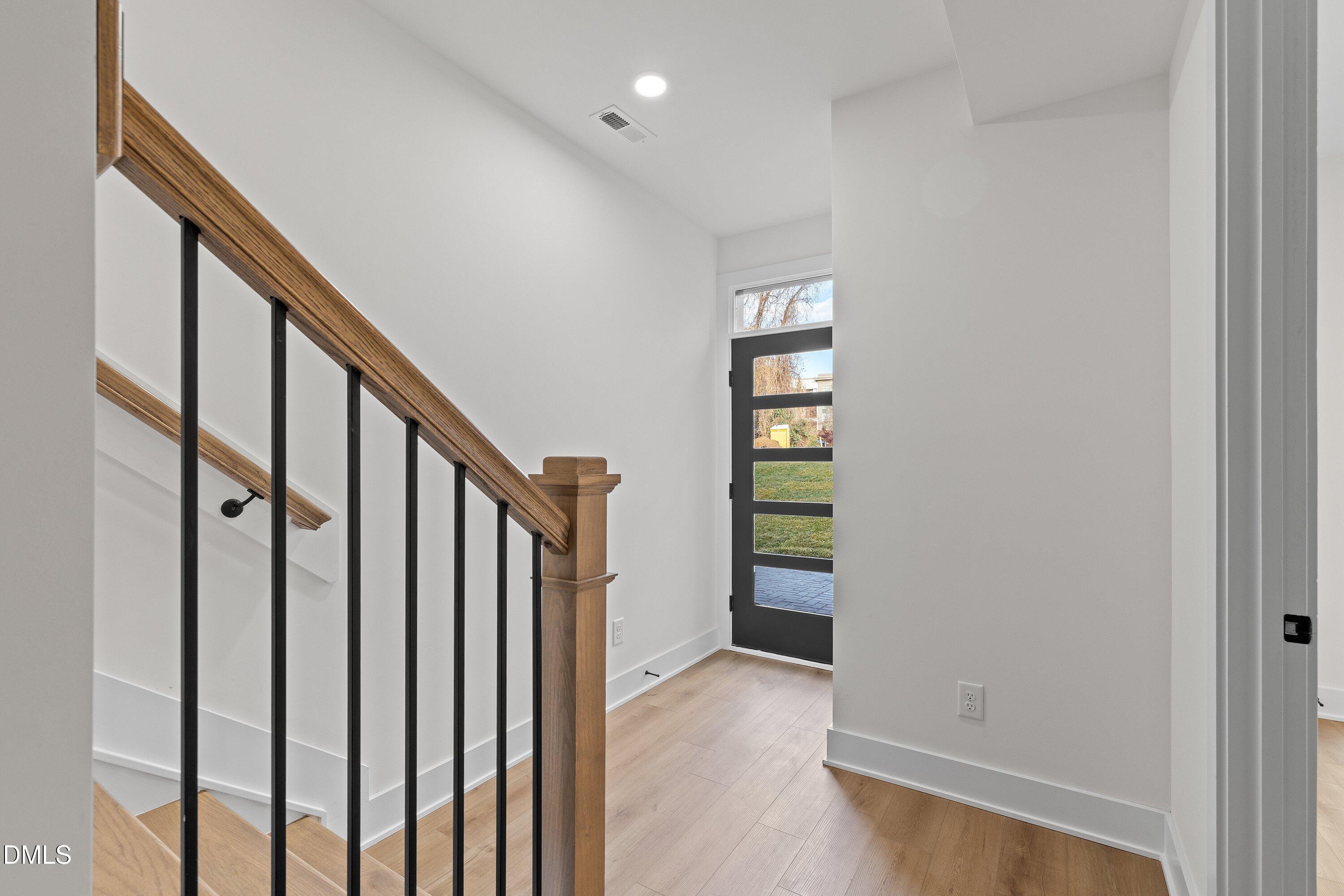 512 Gordon Street, Unit 901 Durham, NC 27701 - Photo 3 of 30 a view of an entryway with stairs