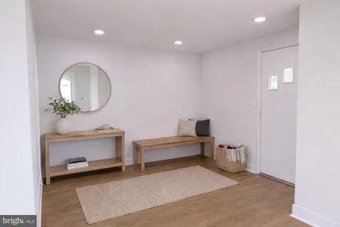 a view of room with furniture