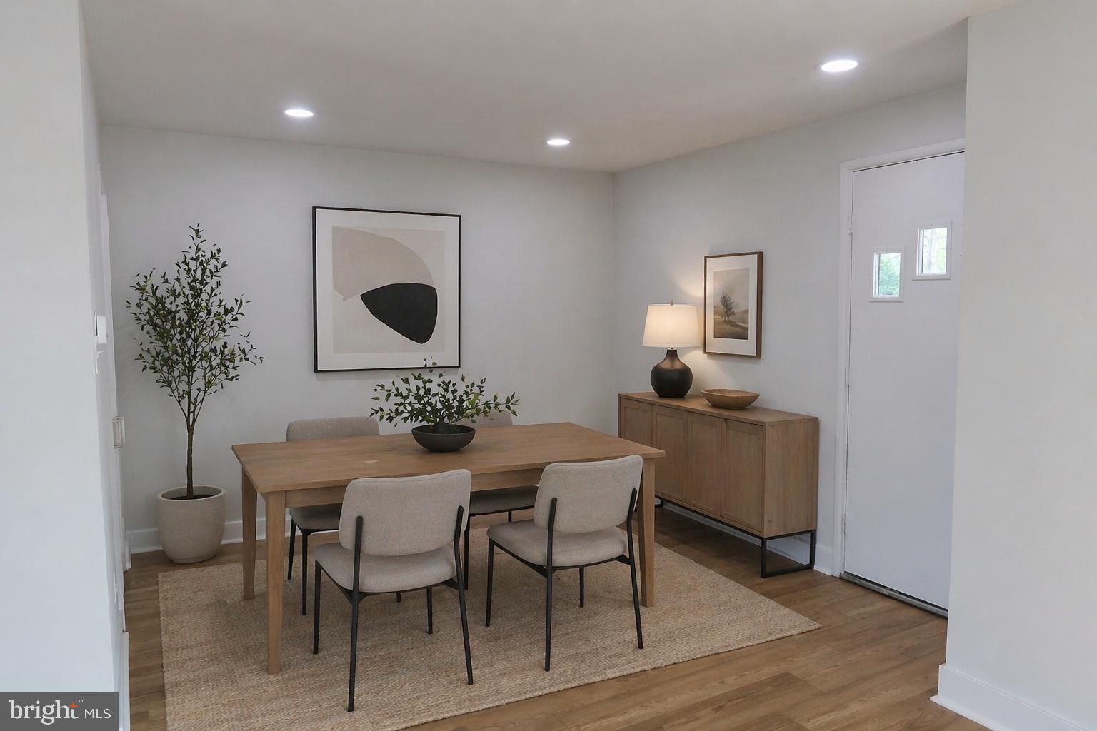 700 Fraser Road Glenside, PA 19038 - Photo 6 of 46 a view of a dining room with furniture and wooden floor