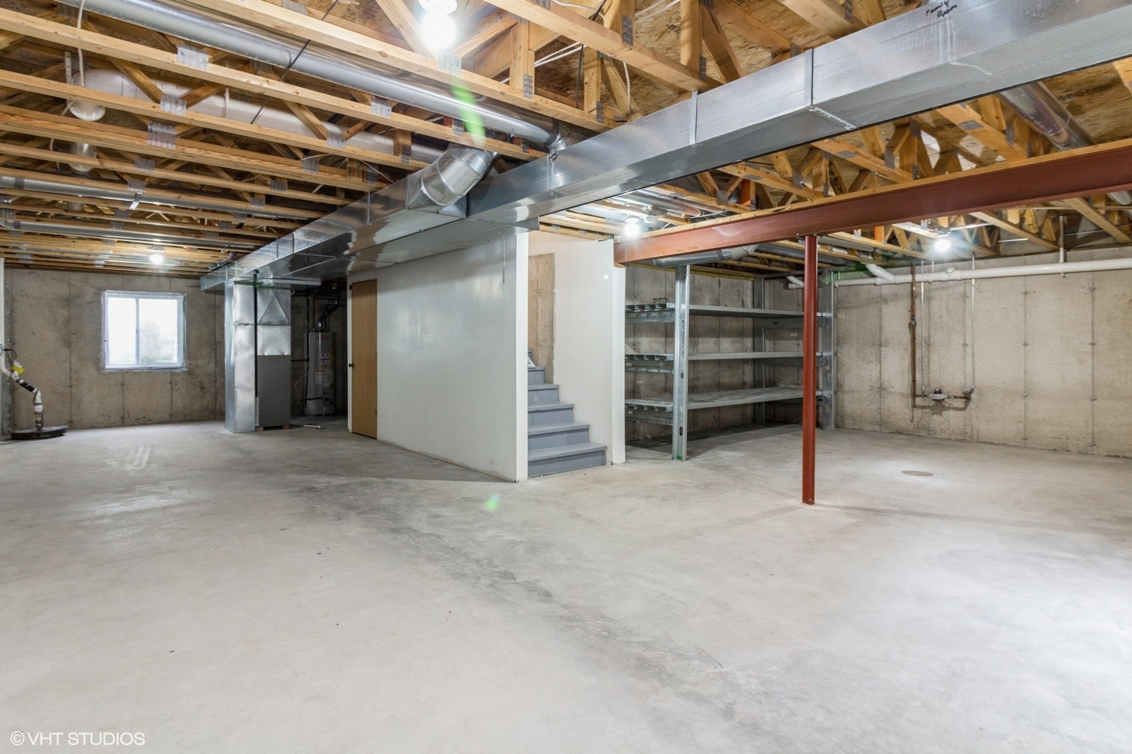 603 Kennedy Street Waterman, IL 60556 - Photo 22 of 25 a view of an empty room with wooden ceiling