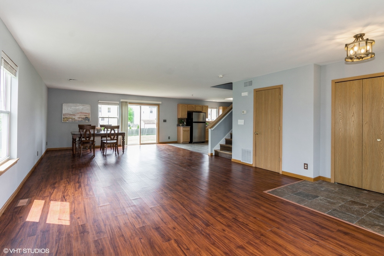 603 Kennedy Street Waterman, IL 60556 - Photo 6 of 25 a view of a livingroom with furniture hardwood floor and a window