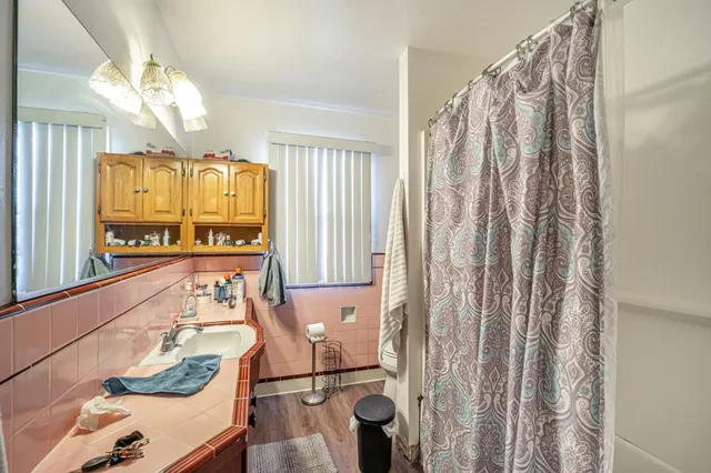 a view of a living room and a window