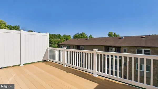 a view of a roof deck