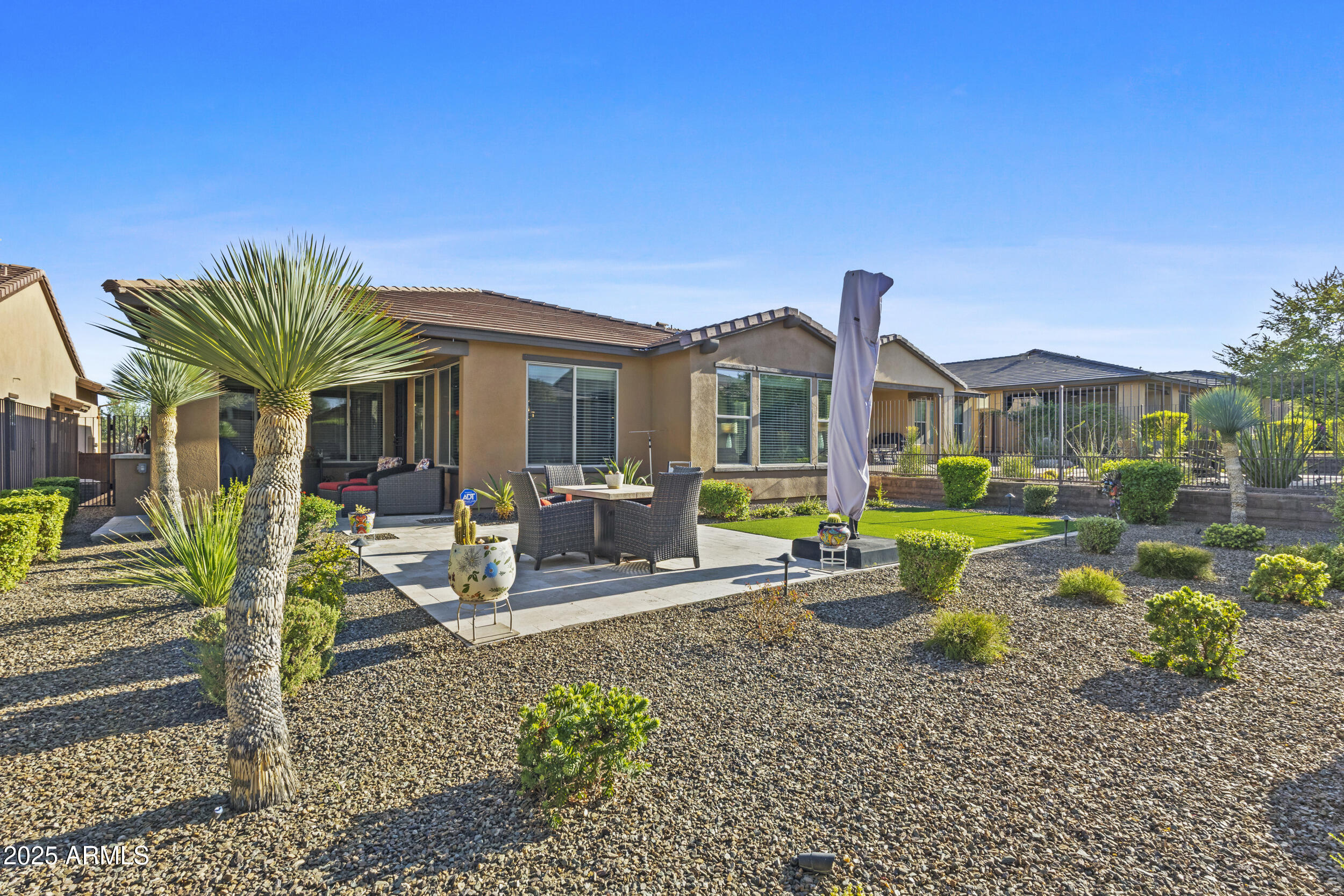 18068 East Curva De Plata Rio Verde, AZ 85263 - Photo 43 of 71 a view of a house with backyard porch and sitting area