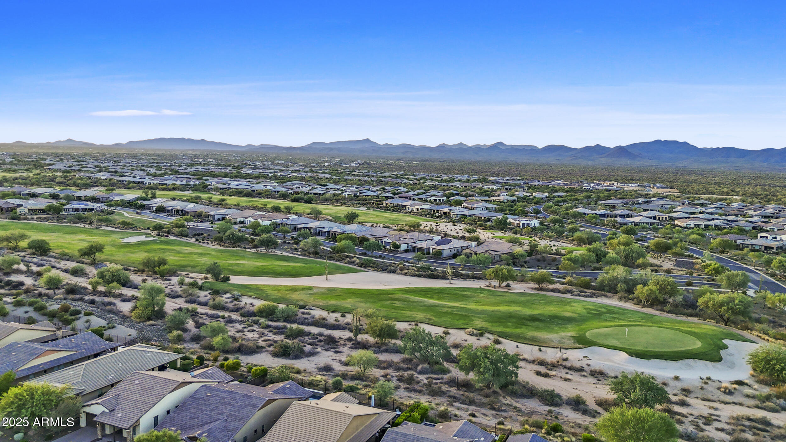 18068 East Curva De Plata Rio Verde, AZ 85263 - Photo 48 of 71 a view of a city with a lake