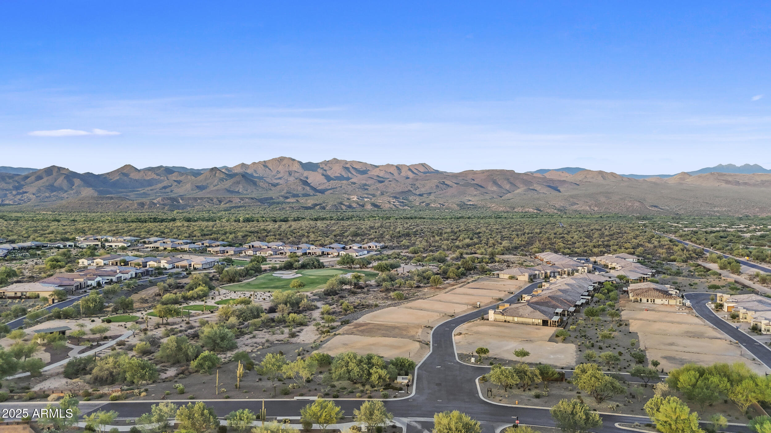 18068 East Curva De Plata Rio Verde, AZ 85263 - Photo 49 of 71 an aerial view of residential house and green space