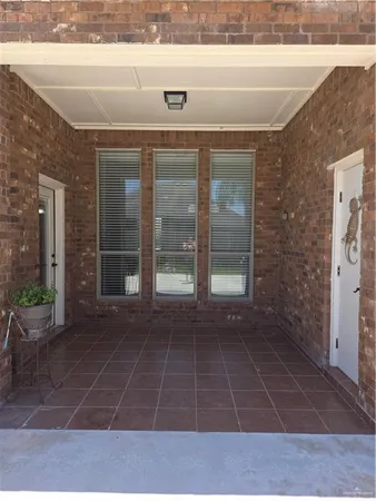 a view of swimming pool with a yard