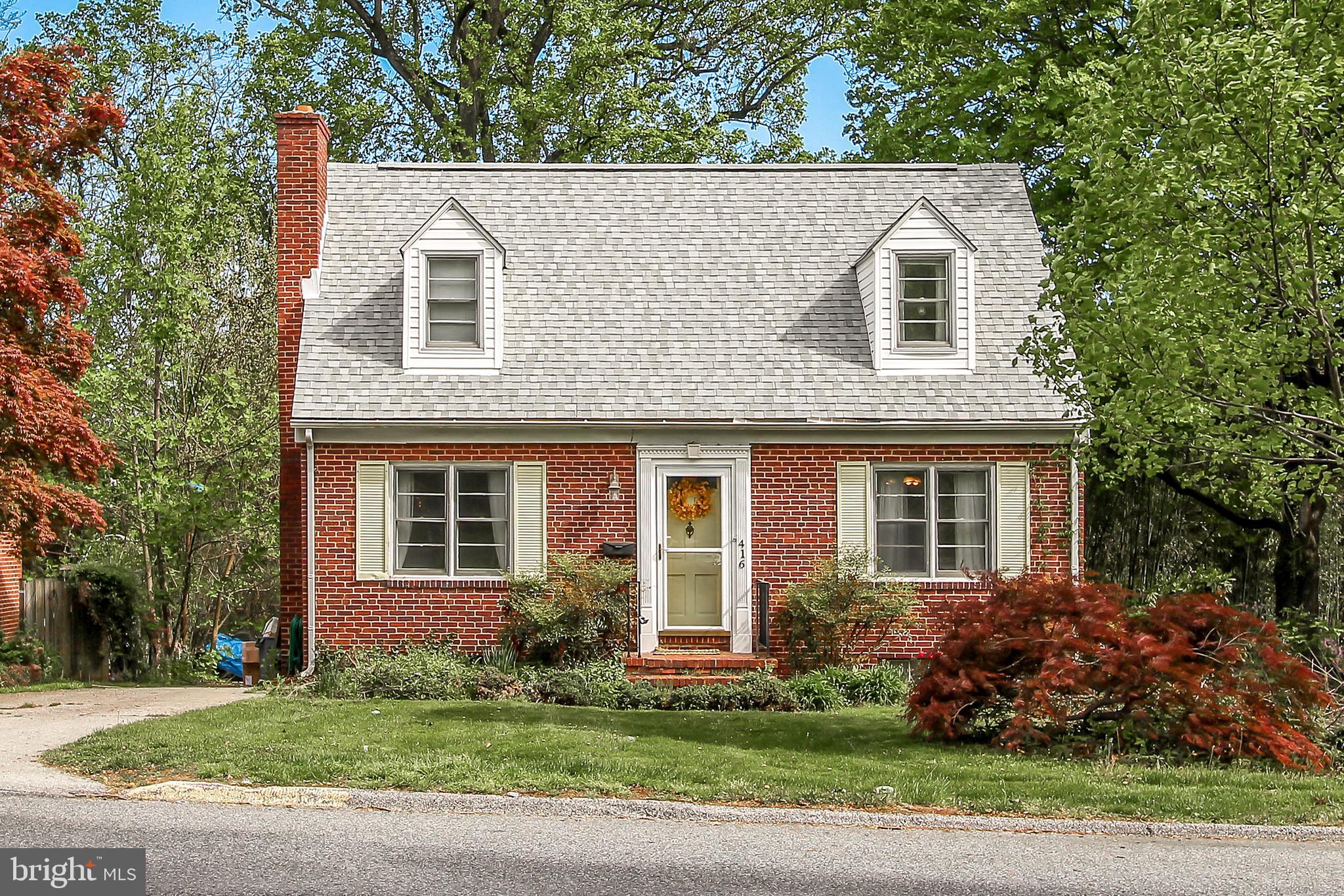 416 Milford Mill Road Baltimore, MD 21208 - Photo 2 of 24 Traditional and spacious Cape Cod