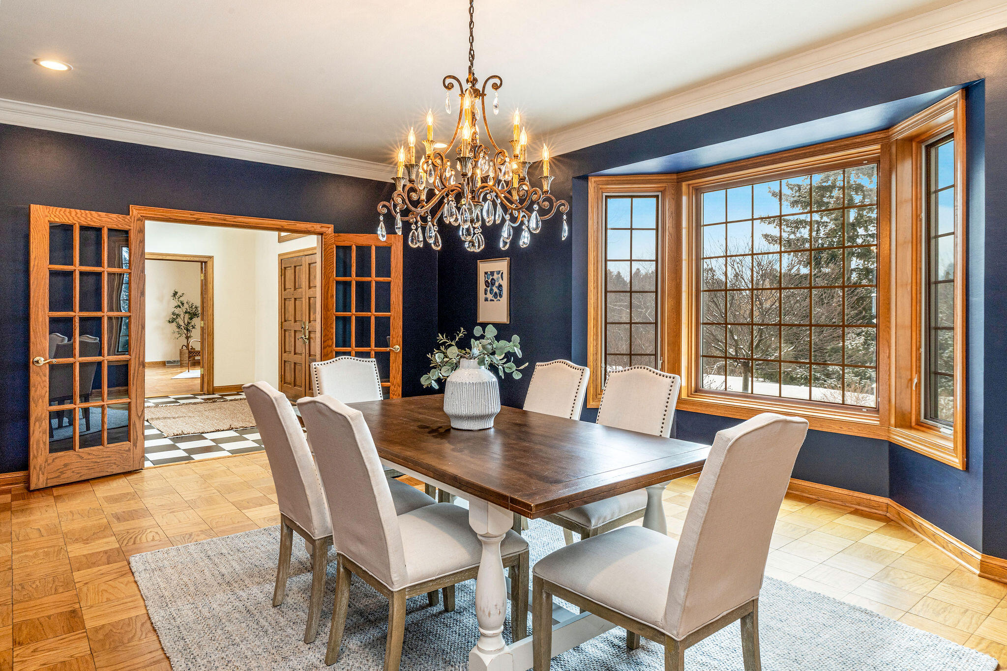 9500 North Valley Hill Road River Hills, WI 53217 - Photo 13 of 35 Dining Room