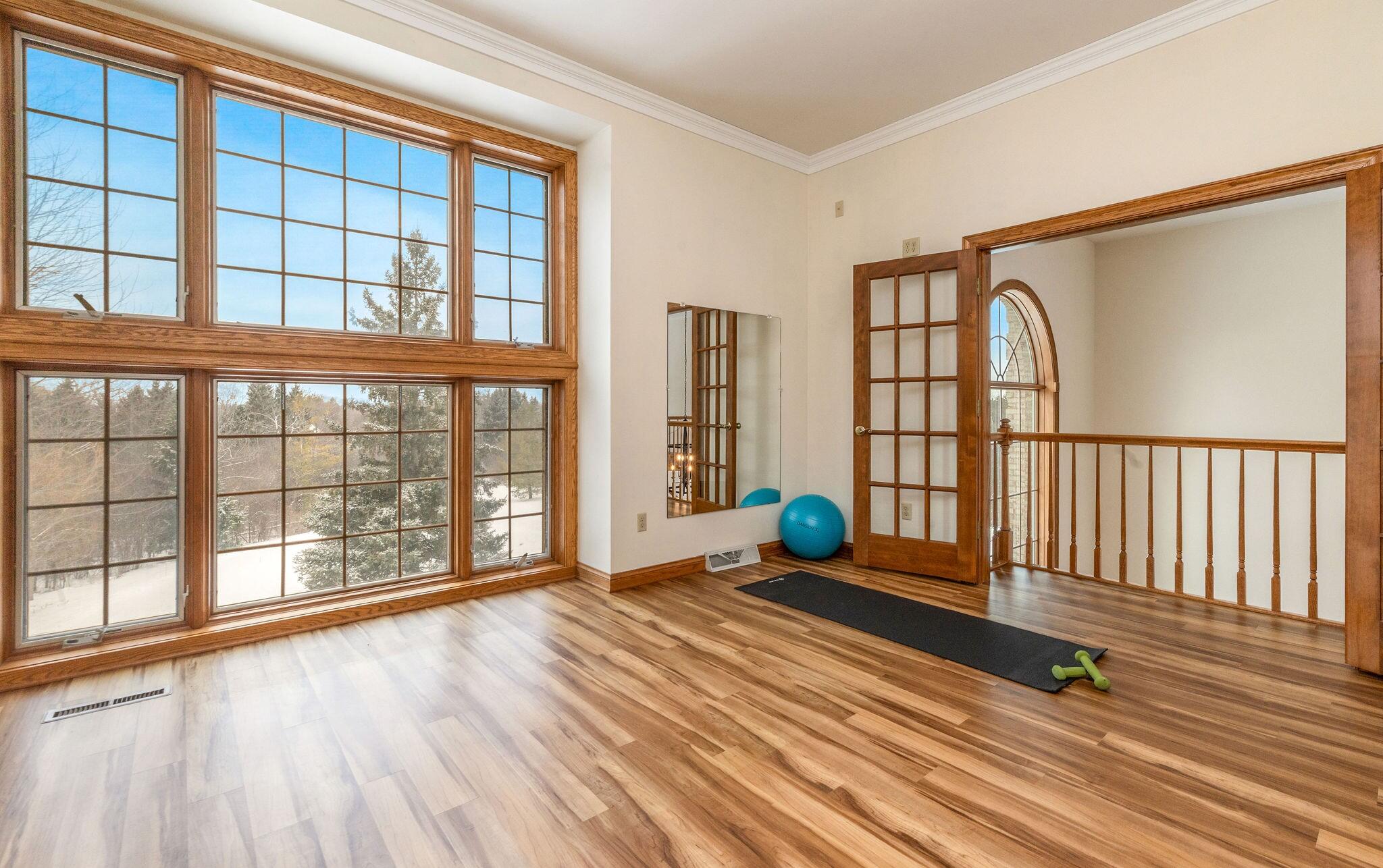 9500 North Valley Hill Road River Hills, WI 53217 - Photo 17 of 35 Primary Bedroom or Workout Room