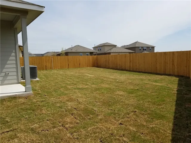 a view of swimming pool with an ocean view
