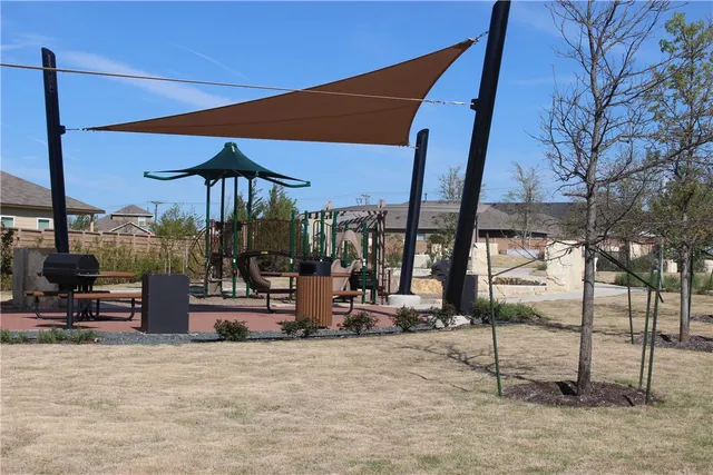 a view of outdoor space with seating area