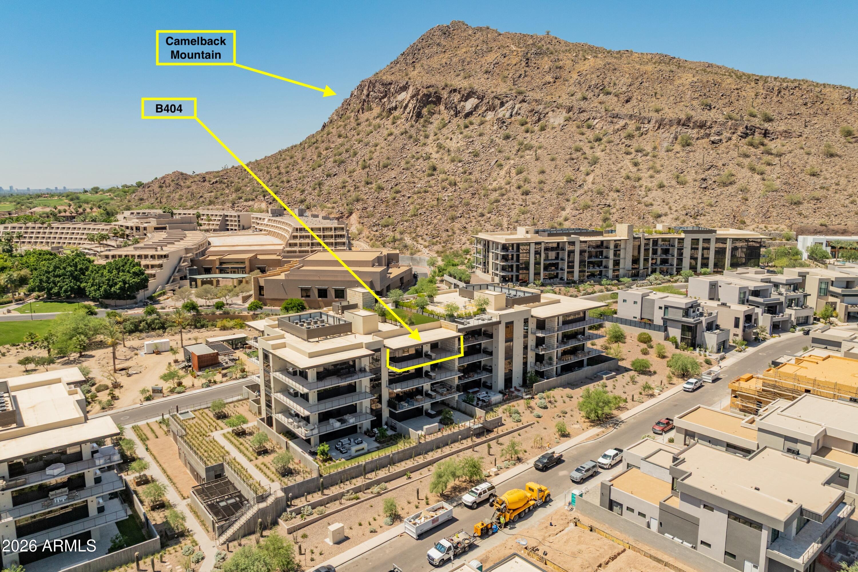 4849 North Camelback Ridge Drive, Unit B404 Scottsdale, AZ 85251 - Photo 1 of 46 4849 N Camelback Ridge Dr (aerial)-7