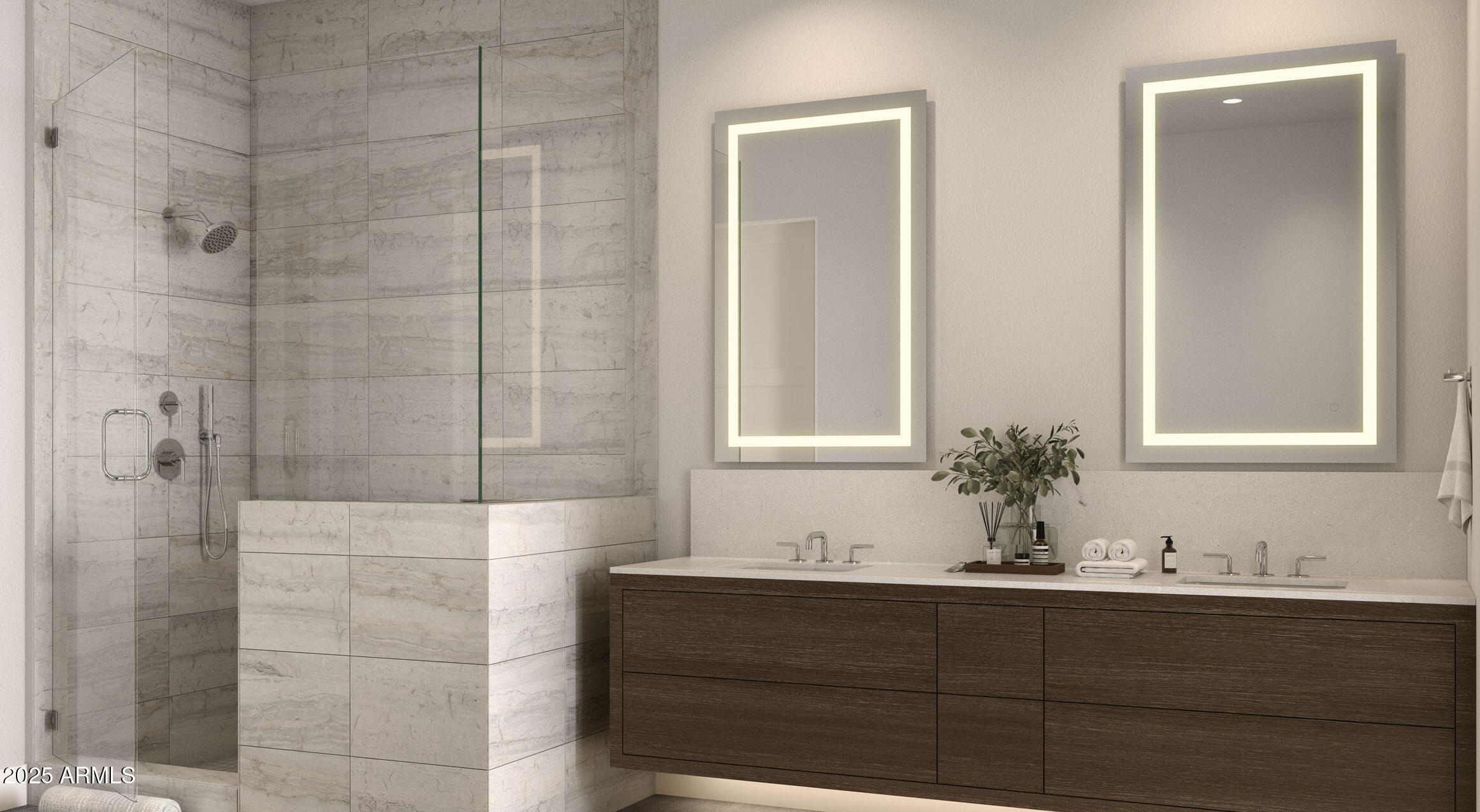 4849 North Camelback Ridge Road, Unit B404 Scottsdale, AZ 85251 - Photo 7 of 17 a bathroom with a sink and mirror