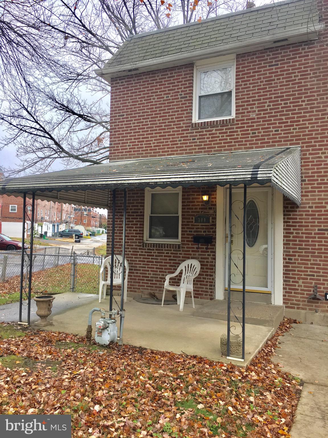 711 Bennington Road Folcroft, PA 19032 - Photo 1 of 13 Front Exterior / Covered Patio