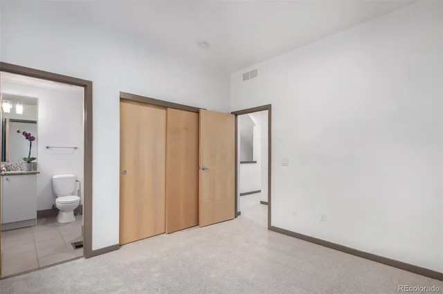 a view of empty room