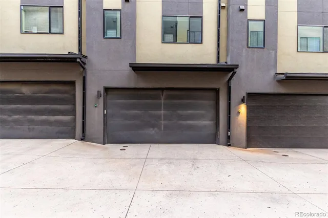 a car parked in front of building
