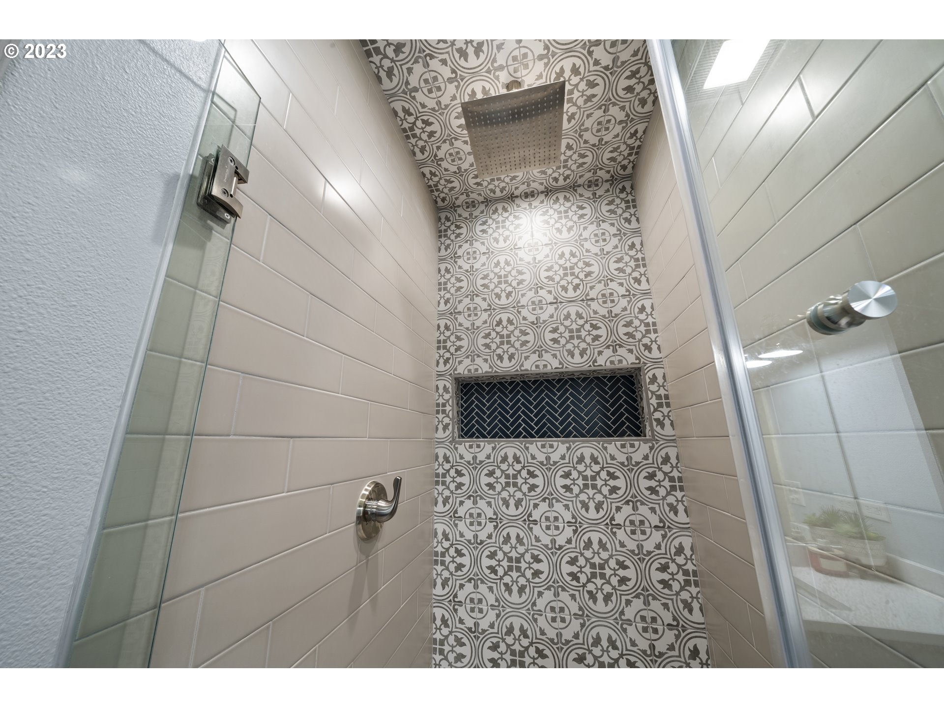 1134 Southwest Jefferson Street, Unit 405 Portland, OR 97201 - Photo 15 of 28 a bathroom with a shower and a sink