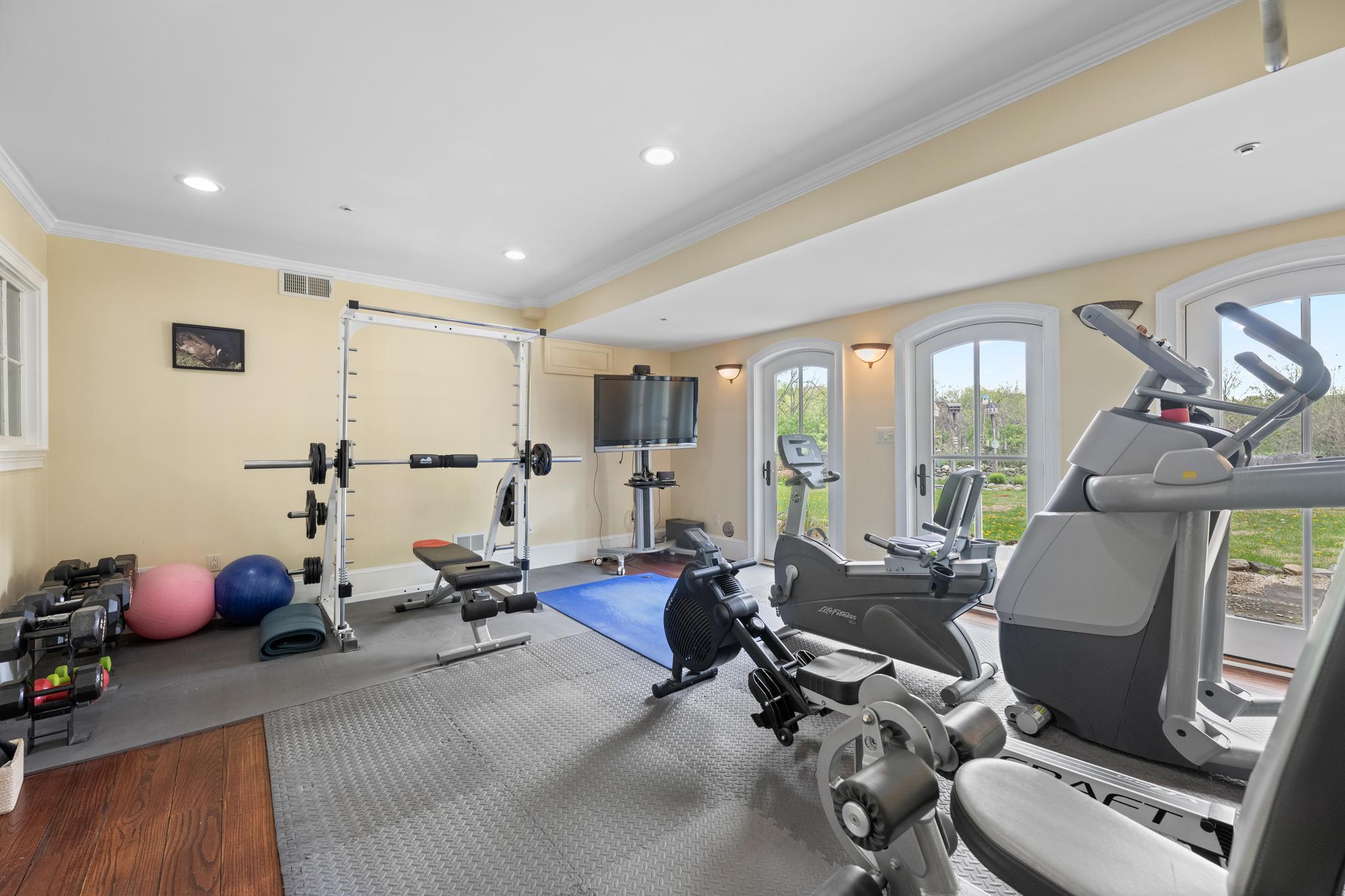 3345 Holicong Road Doylestown, PA 18902 - Photo 34 of 90 Workout/playroom in basement area.