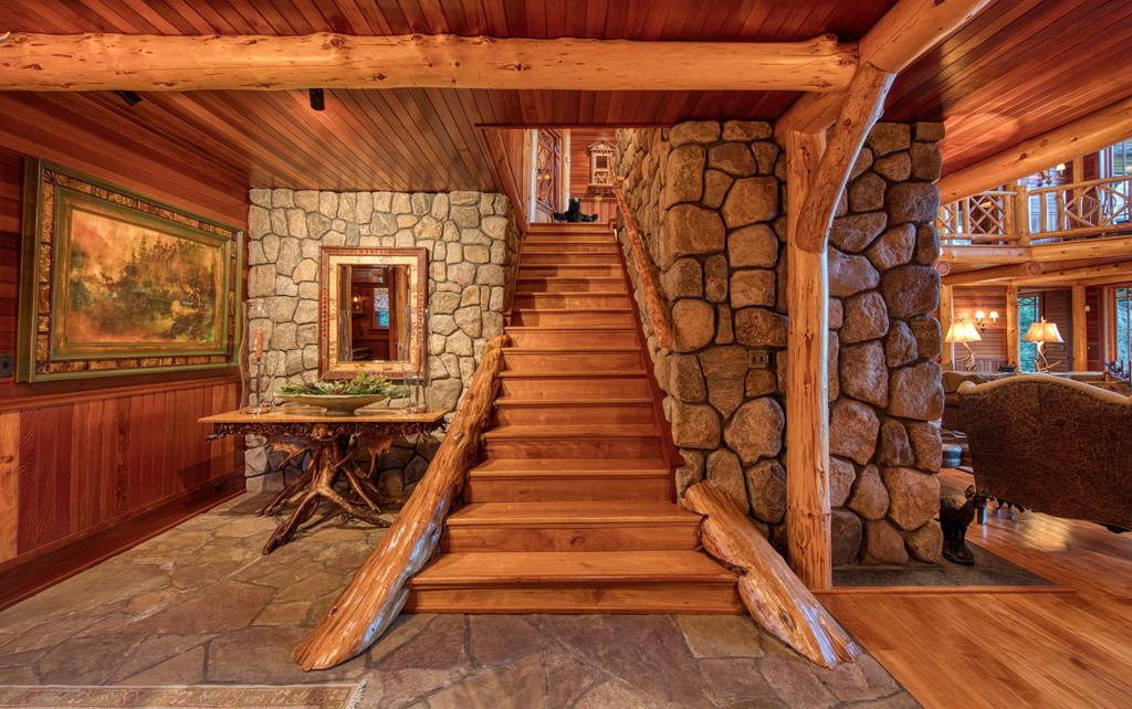 62 Peninsula Way Road Lake Placid, NY 12946 - Photo 25 of 35 Grand Staircase