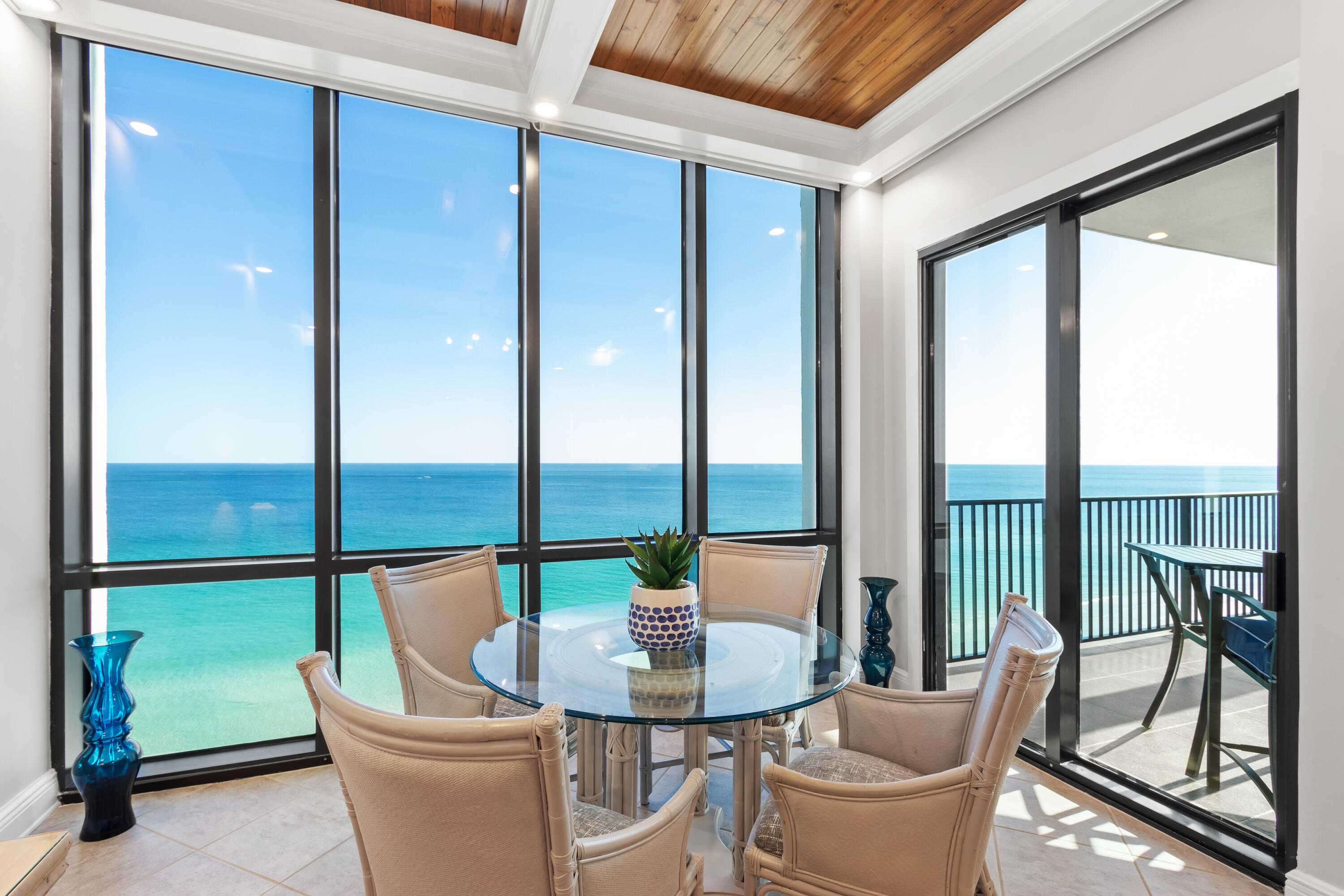 1044 Highway 98, Unit PH1403 Destin, FL 32541 - Photo 6 of 49 a view of a dining room with furniture window and outside view
