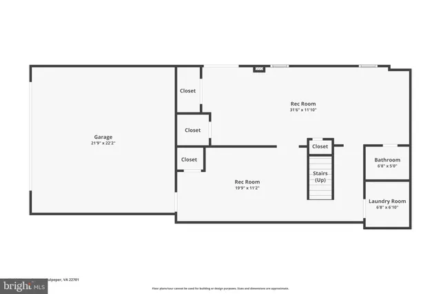 $590,000 | 13442 Montavista Lane, Culpeper, VA 22701