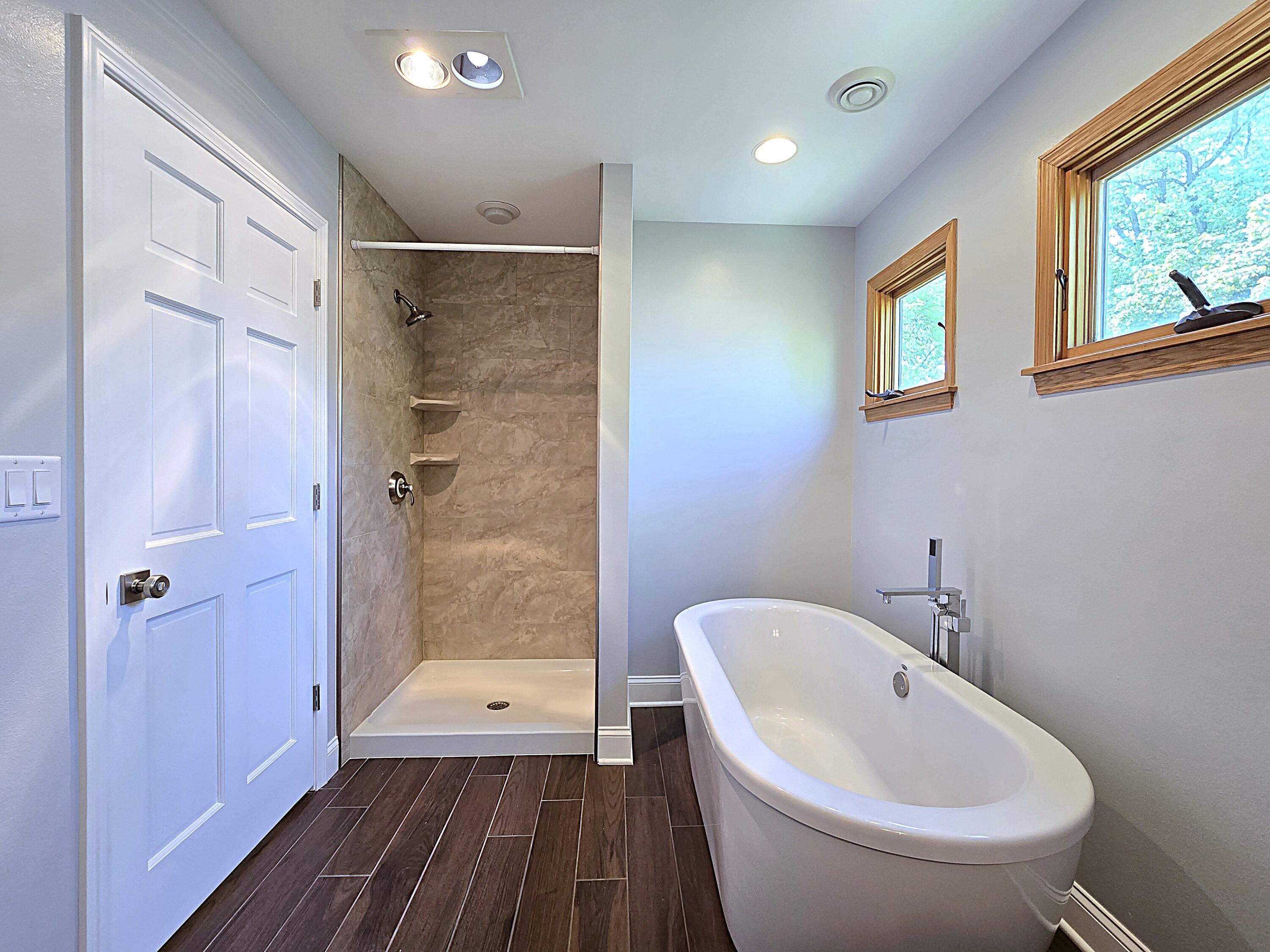 4445 South Burrell Street Milwaukee, WI 53207 - Photo 28 of 44 Primary Bath Shower and Soaking Tub