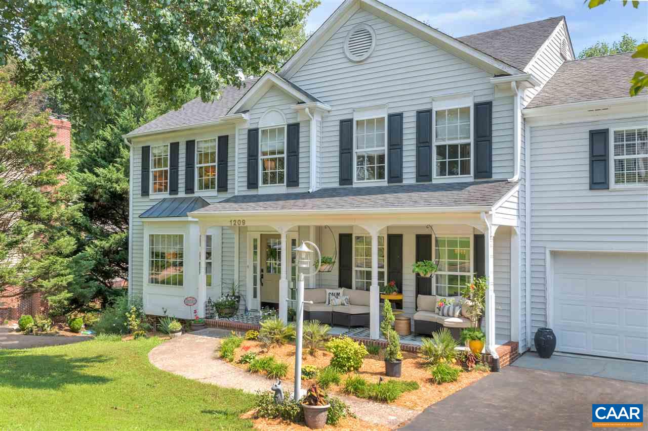 1209 Raintree Drive Charlottesville, VA 22901 - Photo 7 of 46 front view of a house with a patio