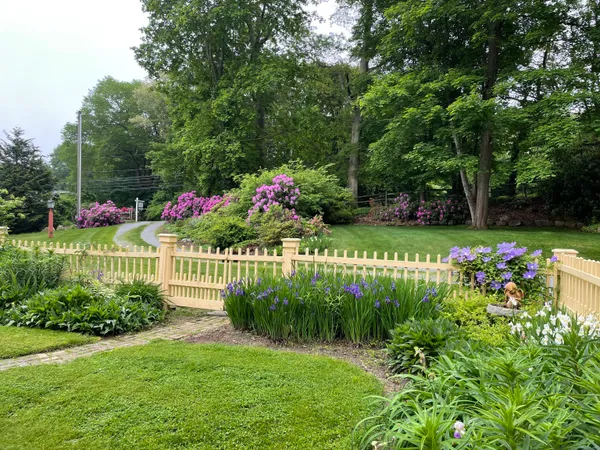 a front view of a building with entryway