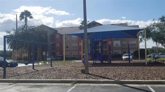 a view of a house with a patio