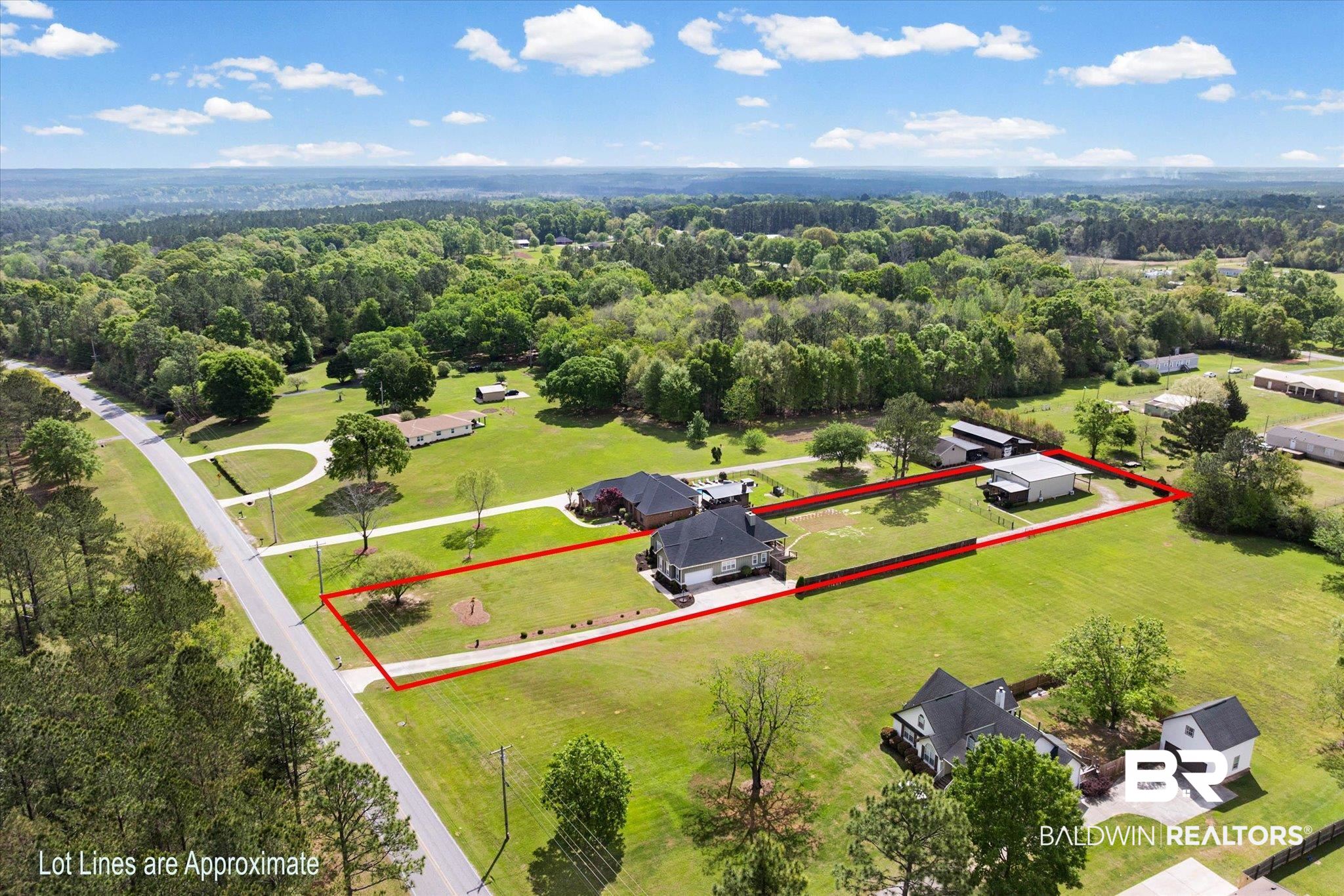 14342 Styx River Road Stapleton, AL 36578 - Photo 48 of 56 Aerial View