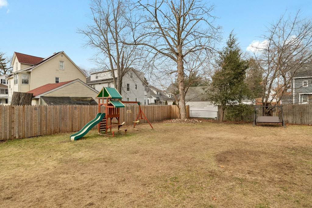 128 Shawmut Street Springfield, MA 01108 - Photo 38 of 39 a view of outdoor space with playground and green space