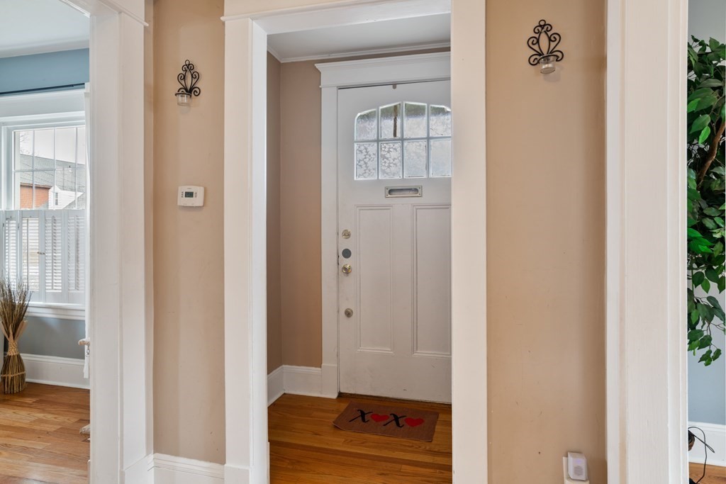 128 Shawmut Street Springfield, MA 01108 - Photo 6 of 39 a view of an entryway with wooden floor