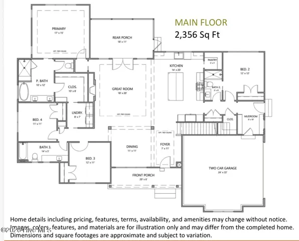 $714,800 | 1300 McLauchlin Road, Vass, NC 28394