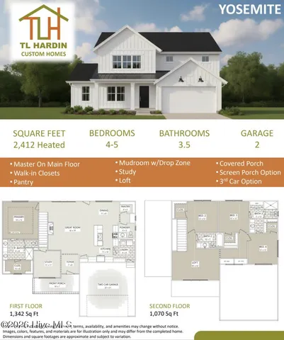 $714,800 | 1300 McLauchlin Road, Vass, NC 28394