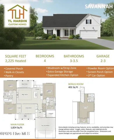 $714,800 | 1300 McLauchlin Road, Vass, NC 28394