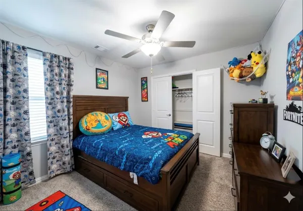 a view of gallery with wooden floor