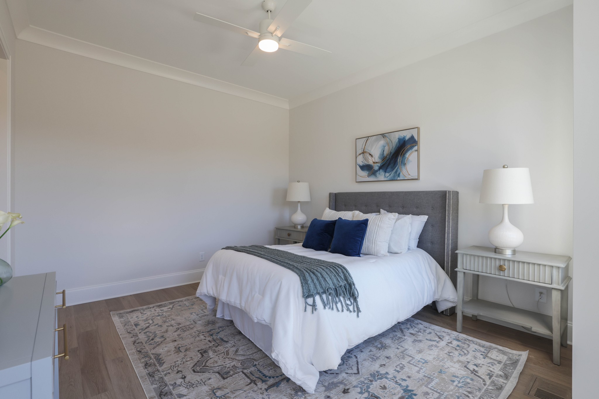 657 Jackson Falls Drive Nashville, TN 37221 - Photo 34 of 63 a large white bed in a room