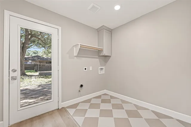 wooden floor in an empty room