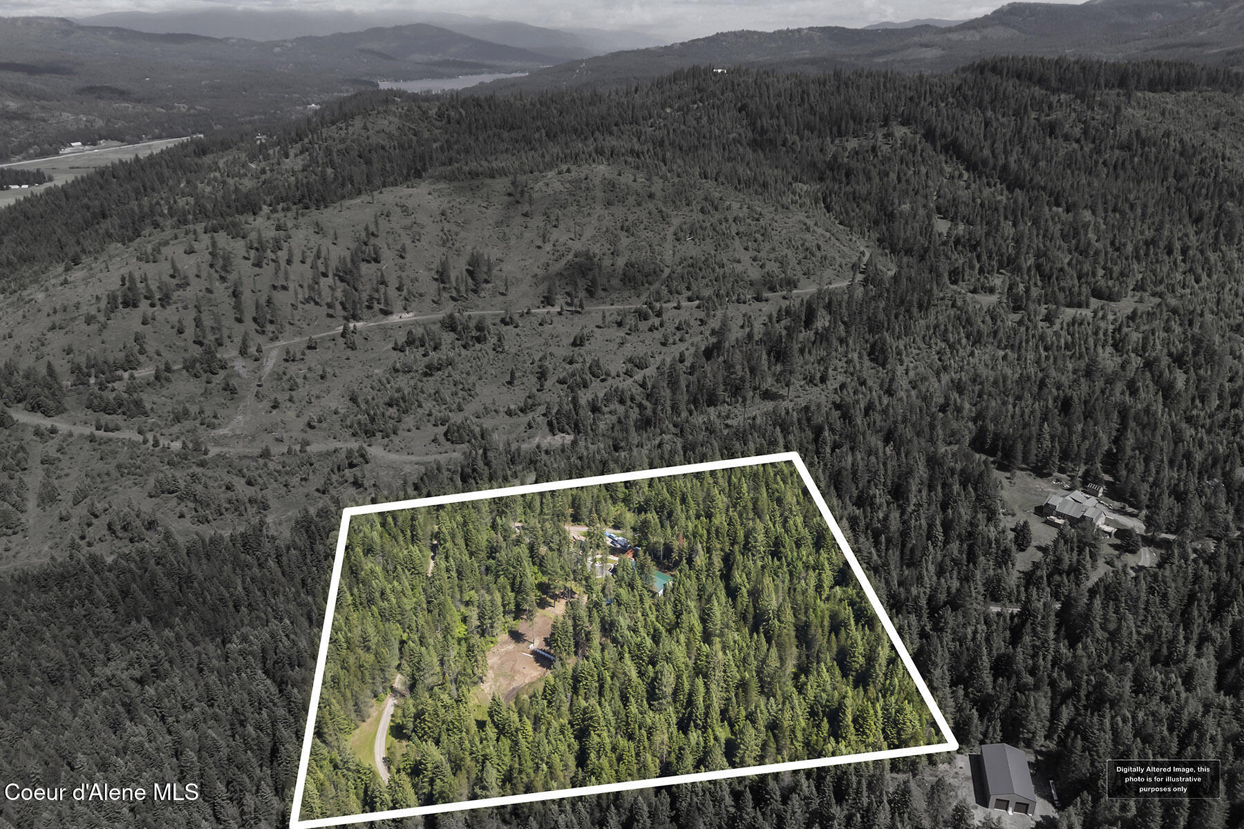 554 Homestead Hollow Road Careywood, ID 83809 - Photo 65 of 65 Altered Ariel