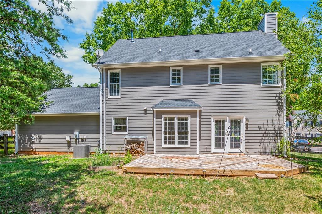 2230 Riley Forest Drive Winston-Salem, NC 27127 - Photo 22 of 25 Large Deck / Just Pressure washed / HVAC 2025