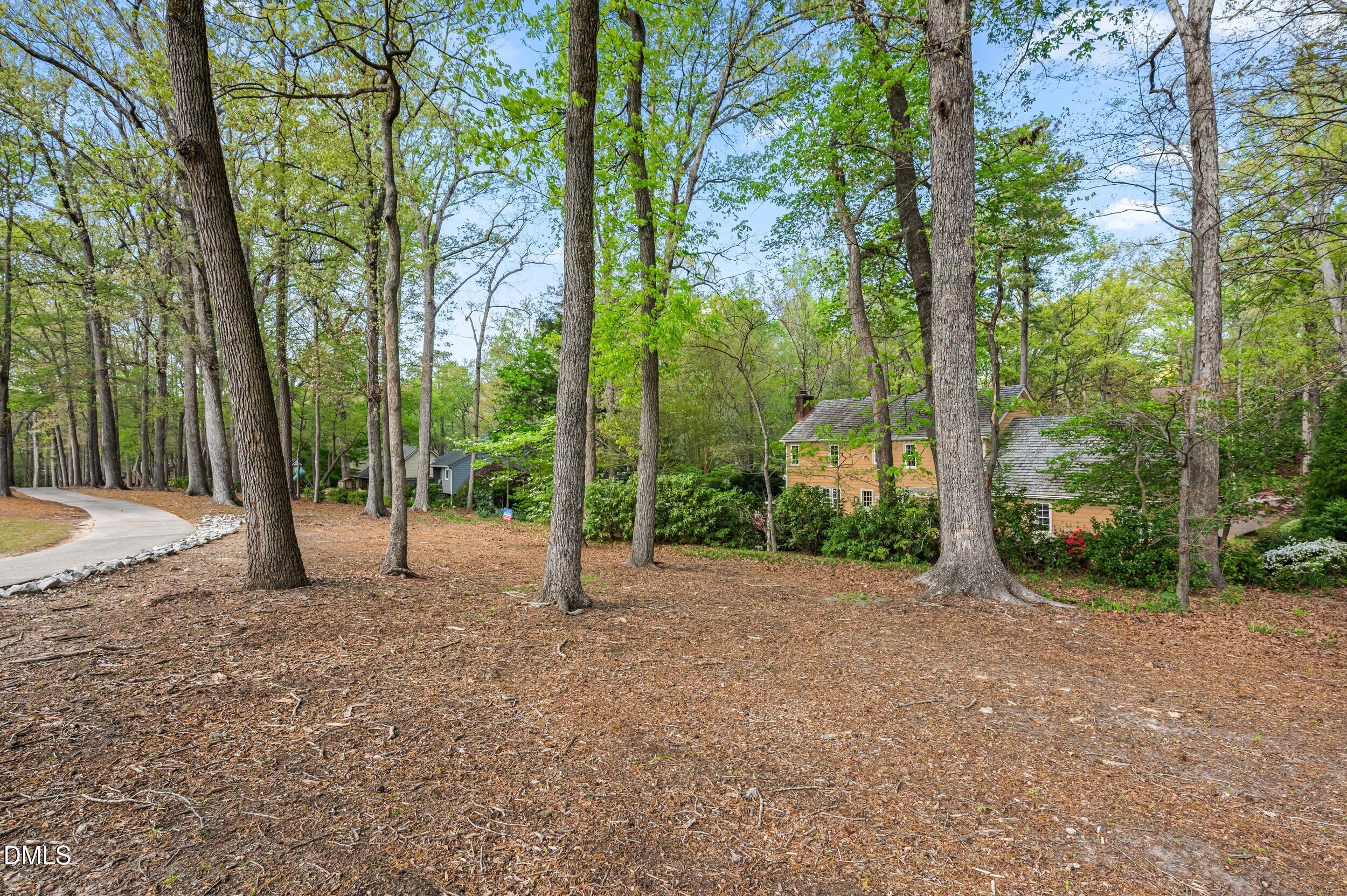 109 Queensferry Road Cary, NC 27511 - Photo 43 of 48 a view of a house with a backyard