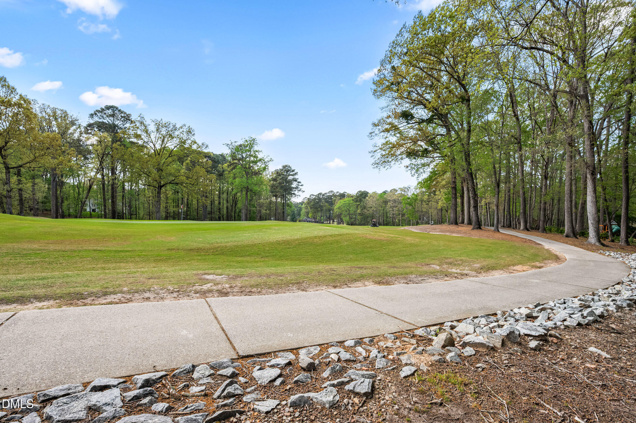 109 Queensferry Road Cary, NC 27511 - Photo 44 of 48 a view of a field with a big yard